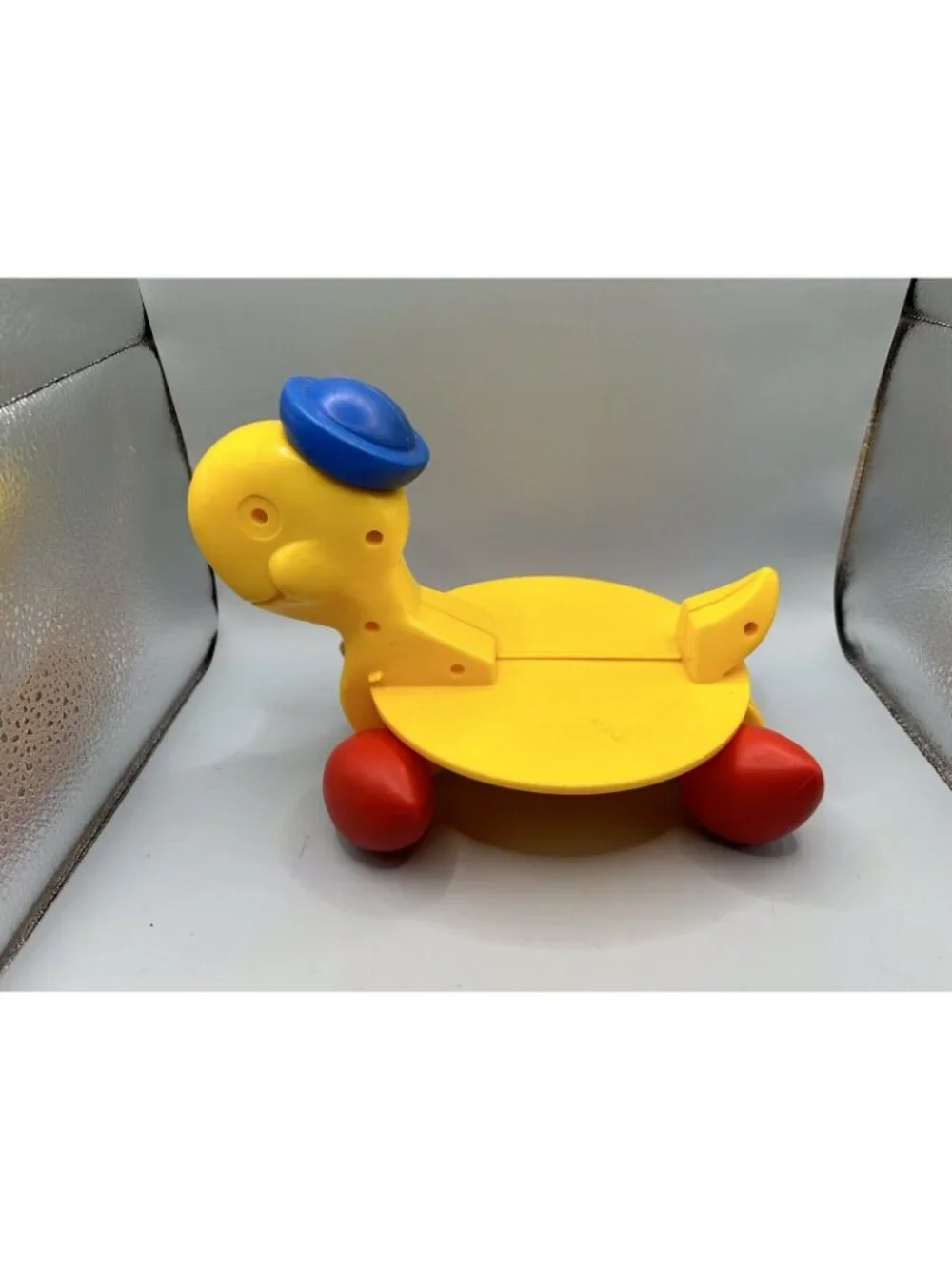 Vintage Tag Along Turtle Shape Sorter Missing Shape Sorter Pull Toy